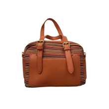 Charger l&#39;image dans la galerie, Beauté Esthétique Isabelle - Sac Orange Rayé Verso
